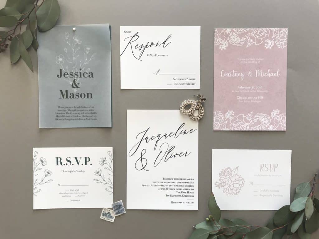 Wedding invitations and Wording