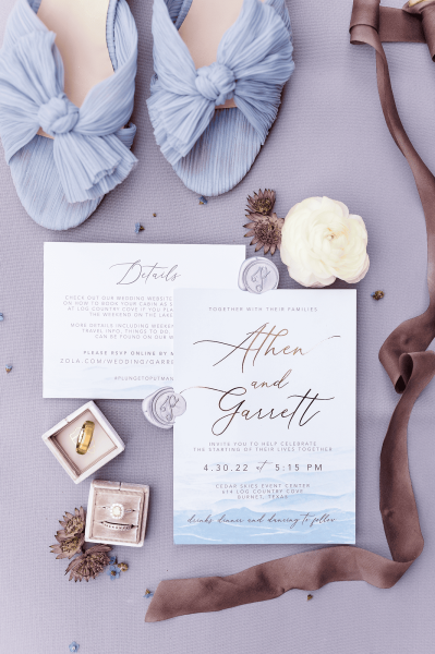 Texas Hill Country Wedding Invitations
